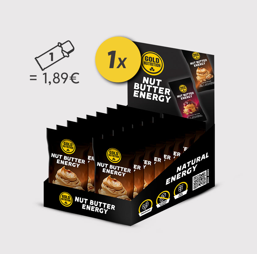 Mantequilla de frutos secos Energía