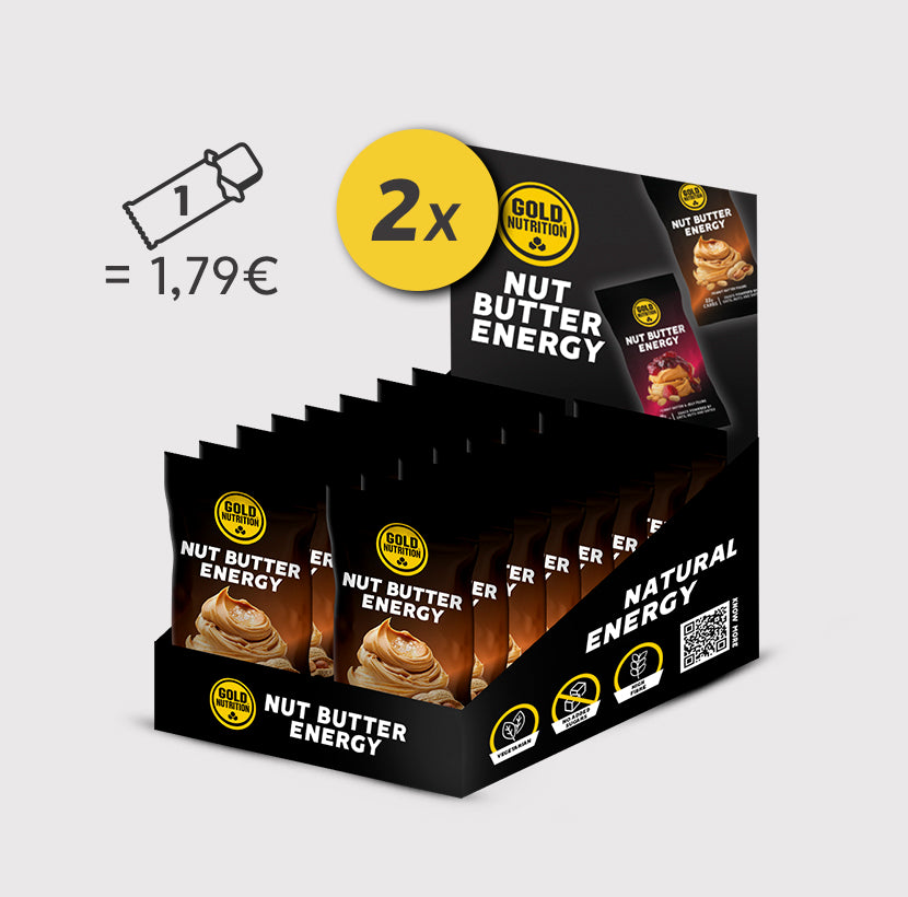 Mantequilla de frutos secos Energía