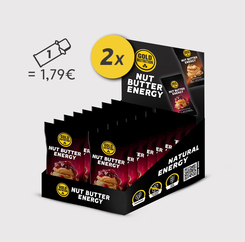 Mantequilla de frutos secos Energía